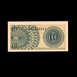 ENDONEZYA (1964) - 10 Sen (ÇİL 10/10)