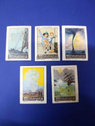 1975 ORİJİNAL DÖNEM ÜRÜNÜ KOLEKSİYONLUK NESTLE ÇİKOLATA KARTLARI