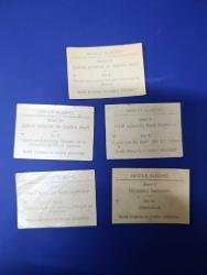 1975 ORİJİNAL DÖNEM ÜRÜNÜ KOLEKSİYONLUK NESTLE ÇİKOLATA KARTLARI