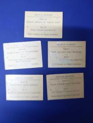 1975 ORİJİNAL DÖNEM ÜRÜNÜ KOLEKSİYONLUK NESTLE ÇİKOLATA KARTLARI