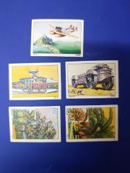 1975 ORİJİNAL DÖNEM ÜRÜNÜ KOLEKSİYONLUK NESTLE ÇİKOLATA KARTLARI