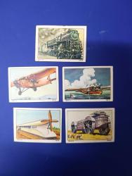 1975 ORİJİNAL DÖNEM ÜRÜNÜ KOLEKSİYONLUK NESTLE ÇİKOLATA KARTLARI