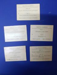 1975 ORİJİNAL DÖNEM ÜRÜNÜ KOLEKSİYONLUK NESTLE ÇİKOLATA KARTLARI