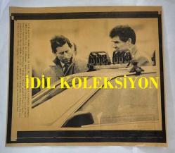 KRAL III. CHARLES'IN (CHARLES PHILIP ARTHUR GEORGE) ORİJİNAL HABER AJANSI BASIM FOTOĞRAFI (KAĞIT BASKI) - NEWS AGENCY PHOTO (PAPER PRINT) OF CHARLES III, (CHARLES PHILIP ARTHUR GEORGE) - 21 x 19 cm EBADINDA - PRINCE CHARLES,  1989