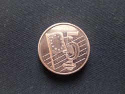 VATİKAN 5 Euro CENTS SPECİMEN FANTAZİ HATIRA