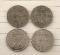 MAURITIUS 1 RUPI / 2002-2005-2016-2023 / TOPLAM 4 ADET