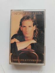 MICHAEL BOLTON TIME LOVE TENDERNESS        KASET   TEYP KASETİ SORUNSUZ SAGLAM  ( NO 1127