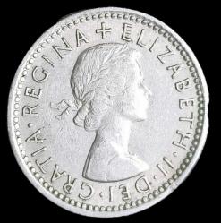 İngiltere 1956 6 Pence