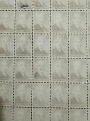 1946 TC İsmet İnönü 0.25 kuruş 100 lü blok pullar MNH-Nadir Tabaka