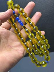 Orjinal Osmanlı sıkma kolyeden dizayn teyyitli alana teyyit gönderirim üstat Hüseyin taş  usta işçilikli   ful simli ait olan Osmanlı sıkma tespih