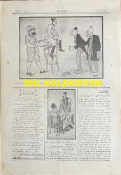 Osmanlıca Karagöz Mizah Dergisi-Gazetesi, Orijinal Dönem Basım, (Ottoman Magazine-Newspaper-Journal Illustré Cara-Gueuz) - 7 Kasım 1923 - Sayı: 1632 - Hicri: 27 Rebiülevvel 1342 - Rumi: 7 Teşrin-i Sani 1339 - 