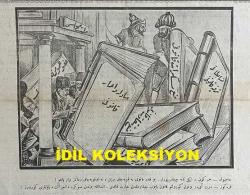 Osmanlıca Karagöz Mizah Dergisi-Gazetesi, Orijinal Dönem Basım, (Ottoman Magazine-Newspaper-Journal Illustré Cara-Gueuz) - 7 Kasım 1923 - Sayı: 1632 - Hicri: 27 Rebiülevvel 1342 - Rumi: 7 Teşrin-i Sani 1339 - 