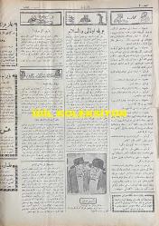 Osmanlıca Karagöz Mizah Dergisi-Gazetesi, Orijinal Dönem Basım, (Ottoman Magazine-Newspaper-Journal Illustré Cara-Gueuz) - 7 Nisan 1926 - Sayı: 1884 - Karikatürist Kozma Togo'nun Çalışması: Avrupa'ya Kara Bulutlar Yaklaşıyor! 