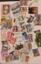 Karışık Tüm Dünya Damgalı Pul Lotu 100 Adet / Çeşit  TOplu Pul Koleksiyonu  TP9 EKONOMİK PUL KOLEKSİYONU