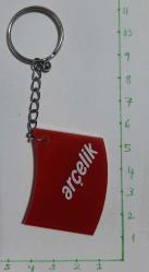 Arçelik Anahtarlık - Pleksi Logo  Şekil Kesimli