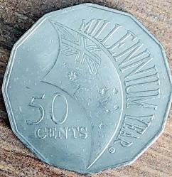 AVUSTRALYA 50 Cent, 2000 ÇÇT 