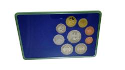 Almanya 1/2/5/10/50 Pfennig 1/2/2/2/5 Mark 1989D Yılına Ait Madeni Para Seti ÇİL