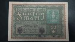 LOT.8 » 1919 YILI ALMAN İMPARATORLUĞU  50 MARK RESİMDE GÖRÜLDÜĞÜ GİBİ