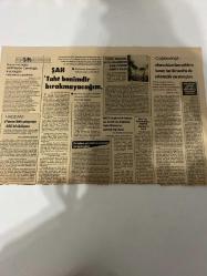 TERCÜMAN GAZETESİ - DOĞUM GÜNÜ HEDİYESİ (TURKISH NEWSPAPPER) - 8 MART 1979 - SADECE TEK YAPRAKTIR -Nazlı Ilıcak-Süleyman Demirel-Pembe Maraşlı-Yaşar Kara-Bülent Ecevit-Rıza Pehlevi-Bazergan-Butto-Ali Topuz-Deniz Baykal-MGK sıkıyönetim şümulünü tayinde kusurlu-Vefat-Pembe Maraşlı-Gazel Siirt Pompaları-Şah Taht benimdir bırakmayacağım-Yüksek Mahkeme Butto hakkındaki idam cezasını yerinde buldu-Haddam Yemen’deki çatışmayı ABD kışkırtıyor-NATO’da görevi bir kadının çok önemli bazı belgelerle Doğu Almanya’ya sığındığı doğru-İngiltere Genelkurmay Başkanı Ankara’ya geldi-Çağlayangil Eurovision’dan çekilme kararı her iki tarafta da rahatsızlık yaratmıştır-Benzinciye ulaşım projesi-Savunma hakkı verilmeyen Cemiloğlu 4 yıl sürgün cezasına çarptırıldı-Çin birlikleri geri çekilirken çatışmalar yine devam ediyor-Vitrin Reklamlar-Sözün Kısası Gün Işığında-Dış Haberler