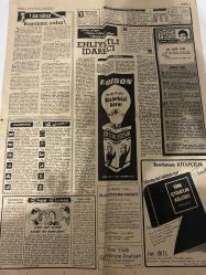 TERCÜMAN GAZETESİ - DOĞUM GÜNÜ HEDİYESİ (TURKISH NEWSPAPPER) - 20 ARALIK 1971 - SADECE TEK YAPRAKTIR -Cevdet Sunay-Refik Somnezos-Nurul Emin-Suna San-Murat Taşkın-Rauf Tamer-Kemal Ilıcak-Uğur Yücel-Züleyha Münif-Arif Hikmet Par-Şakir Erman-Halit Kemal Elbir-Erdoğan Tuncer-300 Bin kişi için Yeni personel Kanunu çıkıyor-İşçi emeklileri cehennem hayatı yaşıyor-Boğaz köprüsü radar sistemi ile korunacak-Berat ve Altın Madalya aldılar-Yeni yılda yedi parlamenterin öleceği tahmin edilerek 688 bin liralık ek ödenek kondu-22 maliyet memuru kaymakam oldu-Dakkada katliam-Geçim Cetveli-Sıhhi’nin kadın Belediye Reisi Kocamın yarım bıraktığı işleri ben tamamlayacağım diyor-Başınıza çalın-Ehliyetli idareci-Planlı yazma sanatı-Tercüman Kitapçılık-Yeni Yılda Saatinizin Anahtarı-Erkekle kadın arasındaki psikoloji fark nereden geliyor-3 sual 3 cevap-Yıldızınız ne diyor-Fikirler görüşler düşünceler-Sözün kısası-Gün ışığında-Anahatar deliğinden-Gong Bizde-Beklenen kitap çıktı İslam açısından sosyalizm-İnci