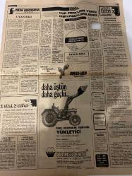 TERCÜMAN GAZETESİ - DOĞUM GÜNÜ HEDİYESİ (TURKISH NEWSPAPPER) - 29 MART 1978 - SADECE TEK YAPRAKTIR -Nejat Konuk-Sadettin Gülcü-Nazlı Ilıcak-Ahmet Kabaklı-Rauf Tamer-M.Mithat Cinman-Mecliste kavga-Özaydınlı hakkındaki gensoru önergesinin gündeme alınması reddedildi-Bir oto galerisi bombalandı-Gaziantep MHP İl Yönetim Kurulu üyesi Akkaya öldürüldü-CHP grubunda tartışmalar-Jandarma Genel Komutanlığı savcısı mahkum oldu-Güzellik 30 yaşından sonra başlıyor-Kur farklarını ödeme süresi 10 aya çıkarıldı-Kur farkları vergi gibi kabullenilemez-Uyanınız-Ayakları yere değmeyenler-3 Sual 3 Cevap-Daha üstün daha güçlü-Tam otomatik hidrolik yükleyici-Satılık arsa-Jeneratörler hemen teslim-Kıdem tazminatının vergilendirilmesi yeniden ele alınacak-Anadolu Şairleri-Sigortalıya-Mağaza-İl 33 sigilliler yok eden ilaç