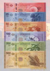 Suriye 2025 Yılı 10-25-50-100-200-500 Pound Tam Set ÇİL