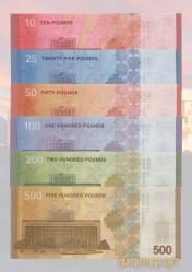 Suriye 2025 Yılı 10-25-50-100-200-500 Pound Tam Set ÇİL