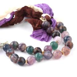 Sanatçı Tasarımı, Kök Taşlar ve Sedeften İmal Edilmiş Çok Şık Tasarım Kolye