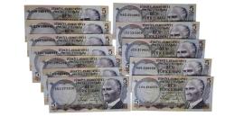 6.EMİSYON A-B-C-D-E-F-G-H-I-J-K-L HARF TAKIMI 5 LİRA ÇİL