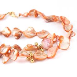 Sanatçı Tasarımı, Kök Taşlar ve Sedeften İmal Edilmiş Çok Şık Tasarım Kolye