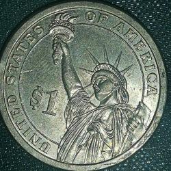 AMERİKA   2007 P  1 DOLAR  HATIRA  Başkanlık 1 $ Bozuk Para - George Washington (1789-1797)