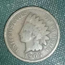 AMERİKA  1905   1  CENT