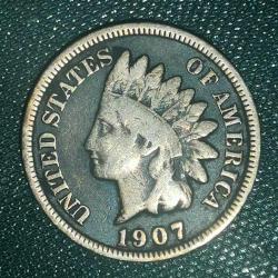 AMERİKA  1907    1  CENT