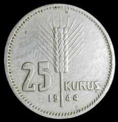 1944 25 Kuruş
