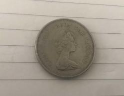 LOT.19 » HONG KONG MADENİ PARA 1 DOLLAR / 1980 / KRALİÇE PARALARI