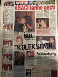 HAFTA SONU GAZETESİ - DOĞUM GÜNÜ HEDİYESİ (TURKİSH - NEWSPAPER) - TAM TAKIM 16 SAYFADIR -  14 OCAK 1994 - Sayı: 2 - Lale Mansur-Meral Orhonsay-Can Gürzap-Aylin Livaneli-Bekir Çoşkun-Erol Atar-Doğancan Akyürek-Lady Güngör Berichi-Erkan Özerman-Sibel Boronkay-Bülent Nargaz-Efe Özal-Mustafa Taşpınarlı-Muazzez Abacı-Kibariye-Fuat Güner-Şenol Said-Oya-Bora-Rüya Ersavcı-Arif Sağ-Belkıs Akkale-Zeynep Gül Onay-Orhun Ene-Hakan Yörükoğlu-Ayşen Gruda-Fatma Bacı-Esin Moralıoğlu-Neslihan Yargıcı-Şehnaz Dilan-Yalçın Menteş-Seyhan Soylu-Aram Gülyüz-Lale ve Hıdır ekşi-Şebnem Arda-Bülent Bilgiç-Semra Gunem-Seyyal Taner-Murat Batum-İlknur Bozkurt-Necef Akra-Ahmet Uğurlu-Defne Halman-Semra Gunem-Seyyal Taner-Seyfi Dursunoğlu-Can Gürzap-Gökben-Deniz Türkali-Harun ve Eşref Kolçak-Güler Kazmacı-Seda Sayan-Ahu Tuğba-Cem Karaca-Türkan ve Nazan Şoray-Yonca Evcimik-Ediz Hun-Enis Fosforoğlu-Mazhar Alanson-Mustafa Kekeva-İlhan İrem-İsmet Üstekin-Nermin Adak-Lale Belkıs-Gülen Andak-Selmi Andak-Lale Oraloğlu-Hulki