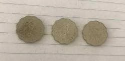 HONG KONG MADENİ PARA 20 CENTS -/ 1995-1997-1998 / 3 ADET