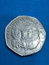 İngiltere 50 pence Hatıra para