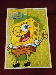 SÜNGER BOB * KARE PANTOLON / ÇİFT TARAFLI POSTER