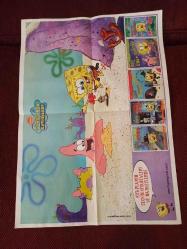 SÜNGER BOB * KARE PANTOLON / ÇİFT TARAFLI POSTER