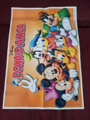 DONALD DUCK * DONALD AMCA * MİKİ FARE / ÇİFT TARAFLI POSTER