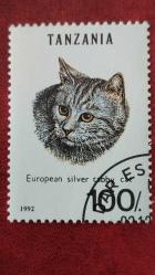 LOT.9 » 1992 YILI TANZANYA KEDİLER DAMGALI ŞARNİYERSİZ