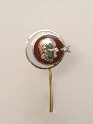 R40---ATATÜRK KONULU MİNELİ İĞNELİ ROZET