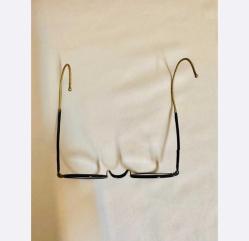 Eski gözlükler - lensler - bir kutuda. Fr. Mašín, Prag 1, Malá Karlova 149 Orijinal Başlangıç ​​boyutu: 4,2 cm, orta boyut 11,8 cm Çanta içinde esnaf gözlüğü