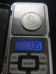 VENEZUELA: 5 BOLİVARES 1989