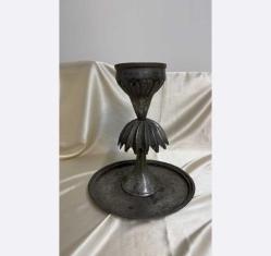 antika bakır şamdan