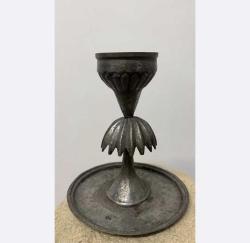 antika bakır şamdan