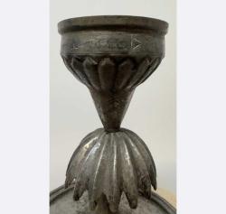 antika bakır şamdan