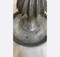 antika bakır şamdan