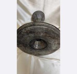 antika bakır şamdan